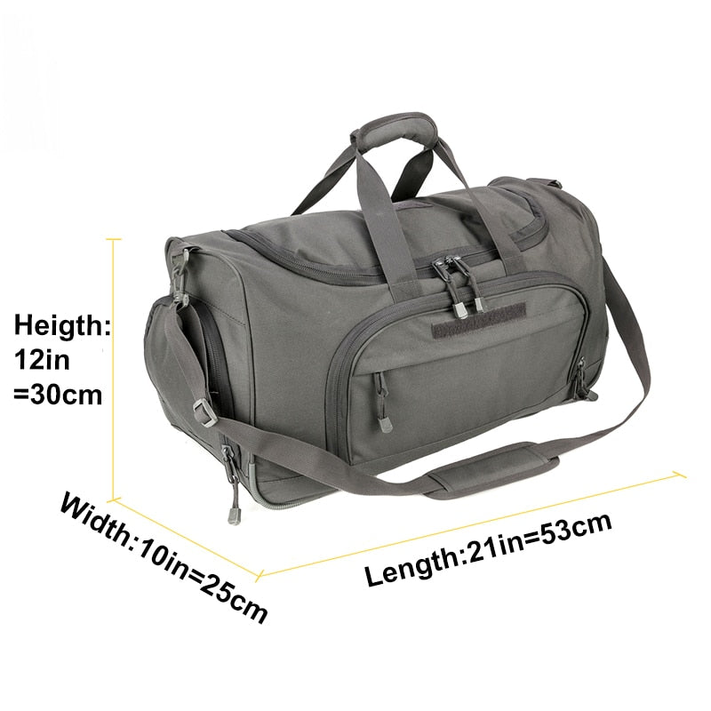 Foldable Duffle Gym Bag for Men and Women