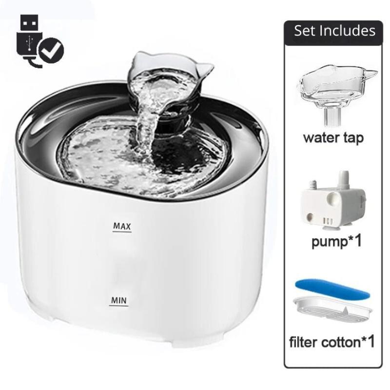 Wireless Automatic Cat Water Fountain | Filtered Fresh Water for Your Pet