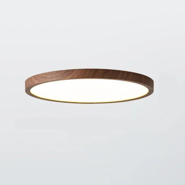 LED Ultrathin Circular Ceiling Light Fixture - Modern Design for Living Room & Kitchen Lighting