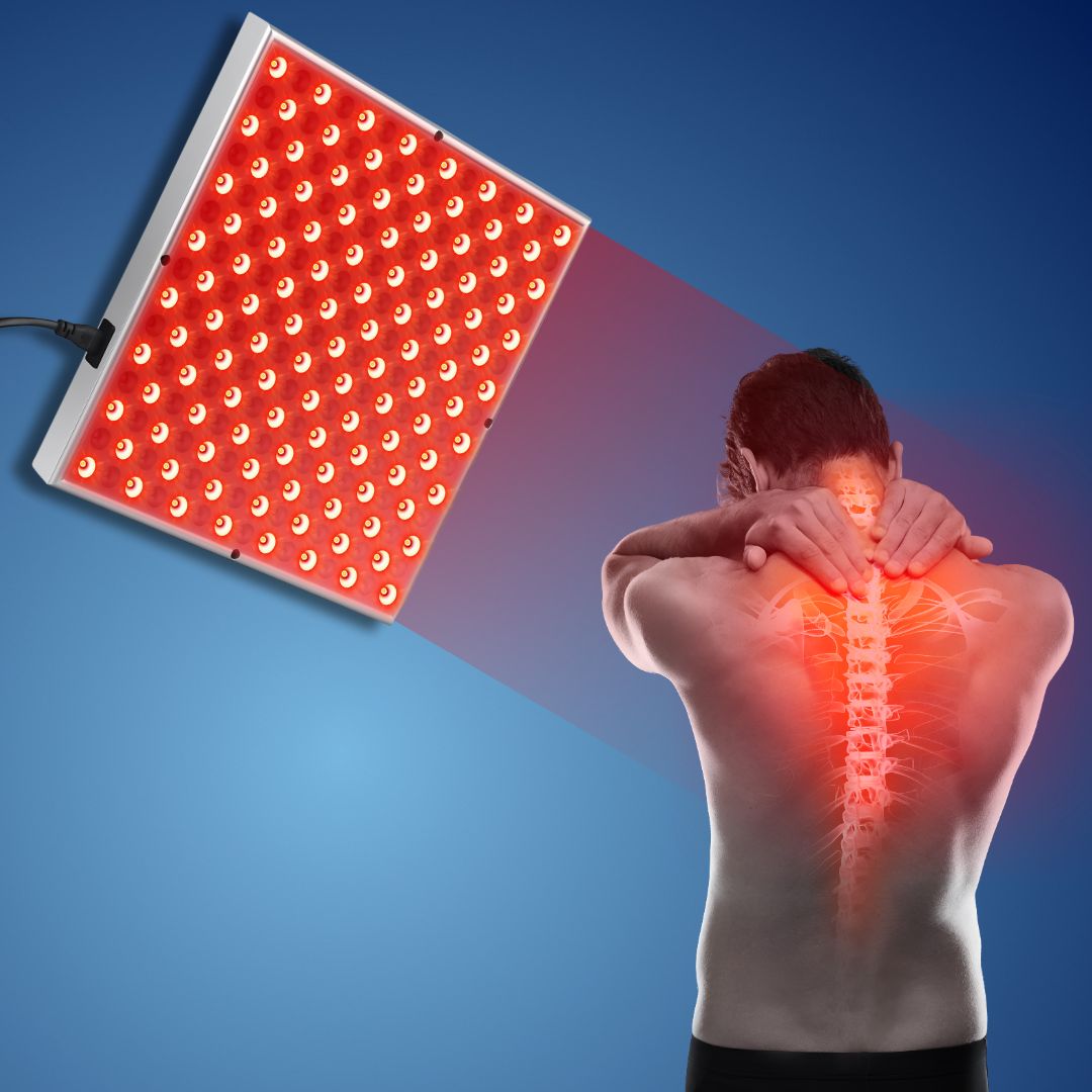 Red Light Therapy Lamp Device – Muscle Recovery and Sleep Aid