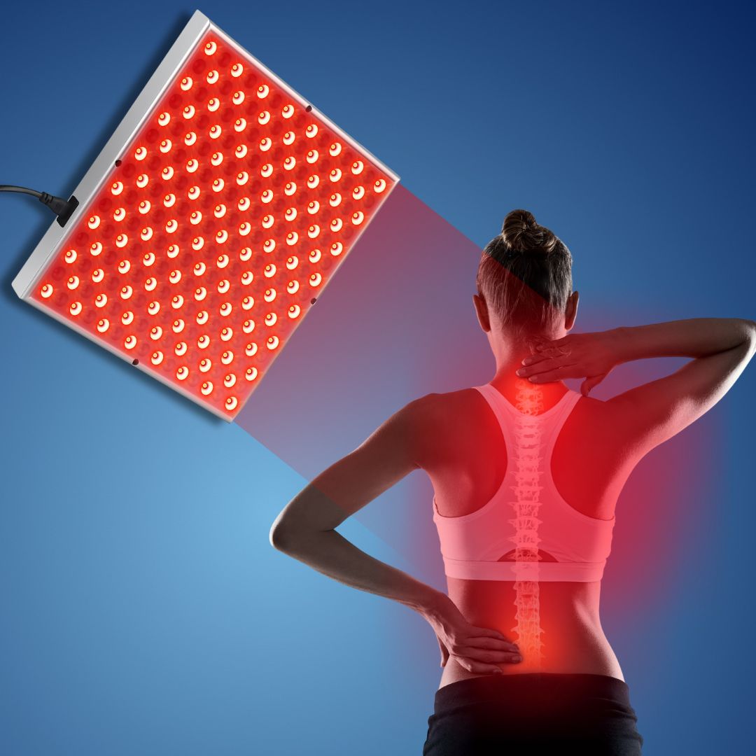 Red Light Therapy Lamp Device – Muscle Recovery and Sleep Aid