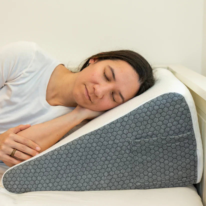 Wedge Pillow for Sleep Apnea | Elevates Head, Reduces Snoring & Acid Reflux for Restful Sleep
