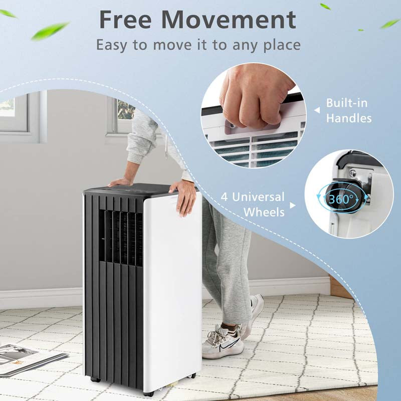 10000 BTU Portable Air Conditioner for Room up to 350 Sq. Ft, 3-in-1 AC Unit with Dehumidifier/Fan/Cool/Sleep Mode