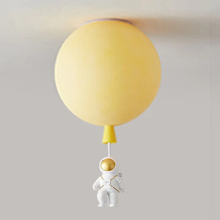 Fateh Modern Moon/Astronauts LED Ceiling Lamp of Acrylic