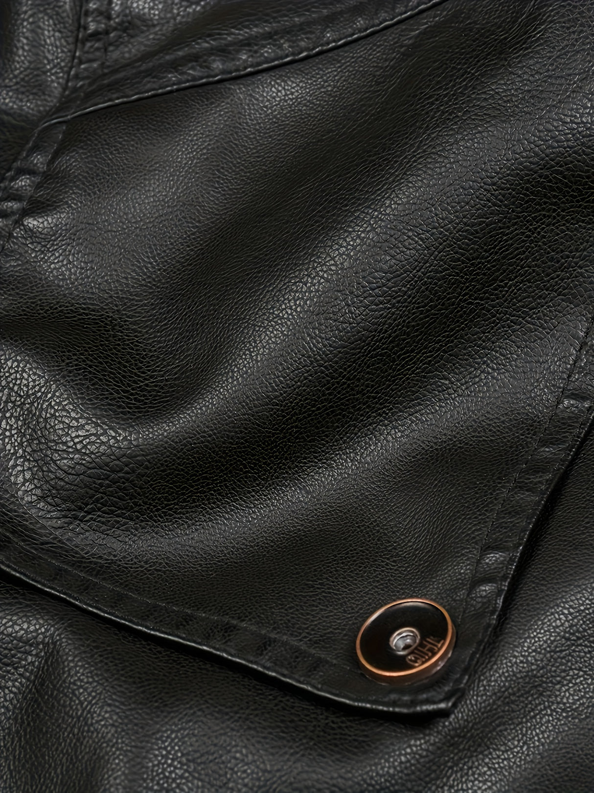 Men’s Casual Streetwear Jacket – Stand Collar, Zip Pockets, Autumn Winter Wear