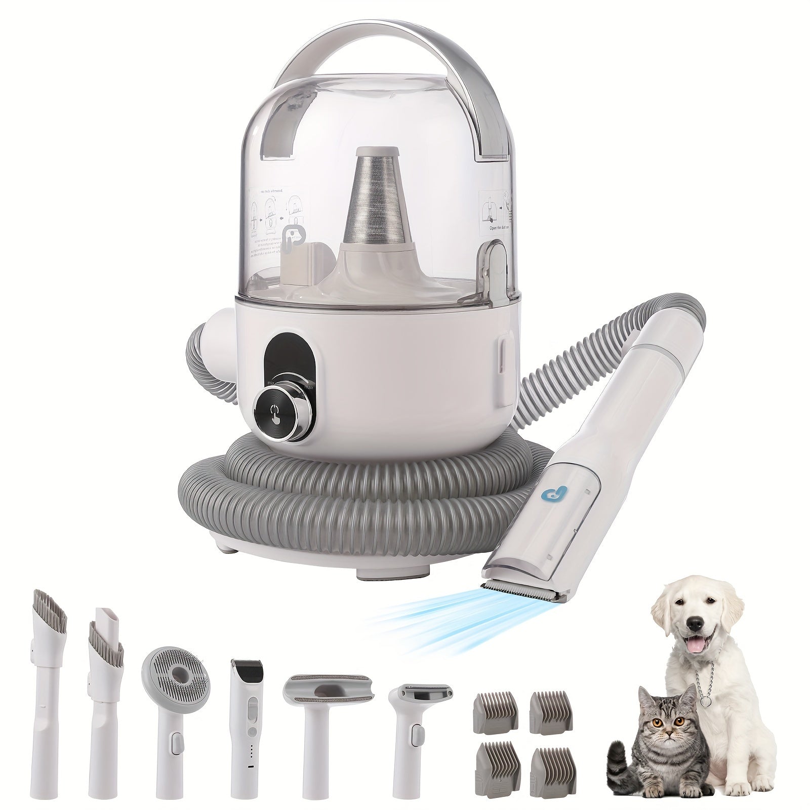 High-Performance Premium Quality 2L Pro Pet Grooming Kit Hair Removal System for Dogs & Cats