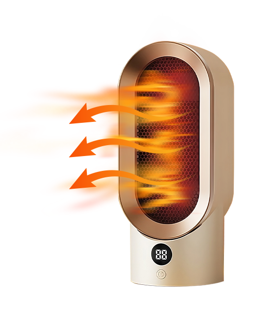 Energy-Efficient Space Heater for Small Rooms – Keep Warm This Winter with Quiet Operation