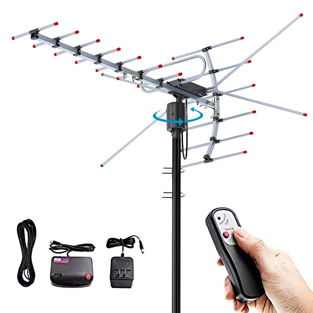 Merchpublic - 2024 Edition Outdoor Antenna - 460 Mile Range