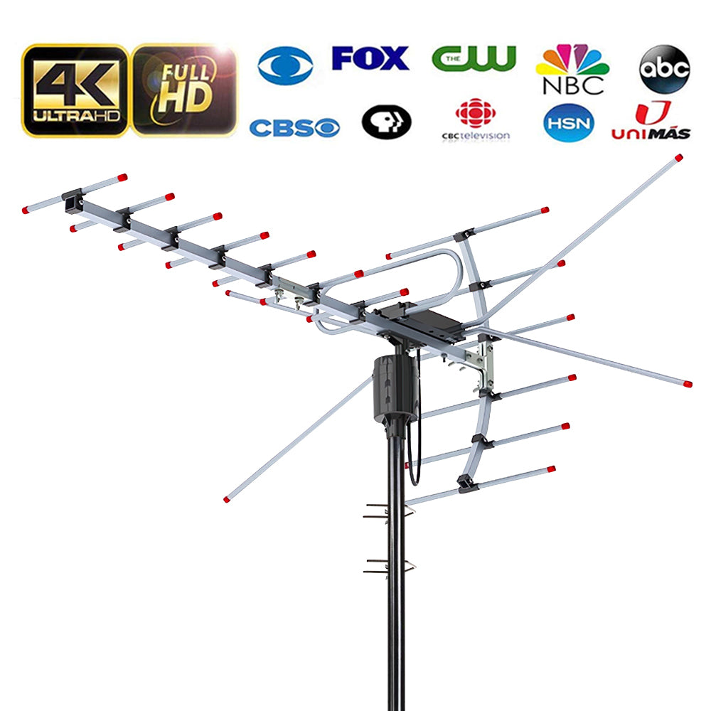 Merchpublic - 2024 Edition Outdoor Antenna - 460 Mile Range