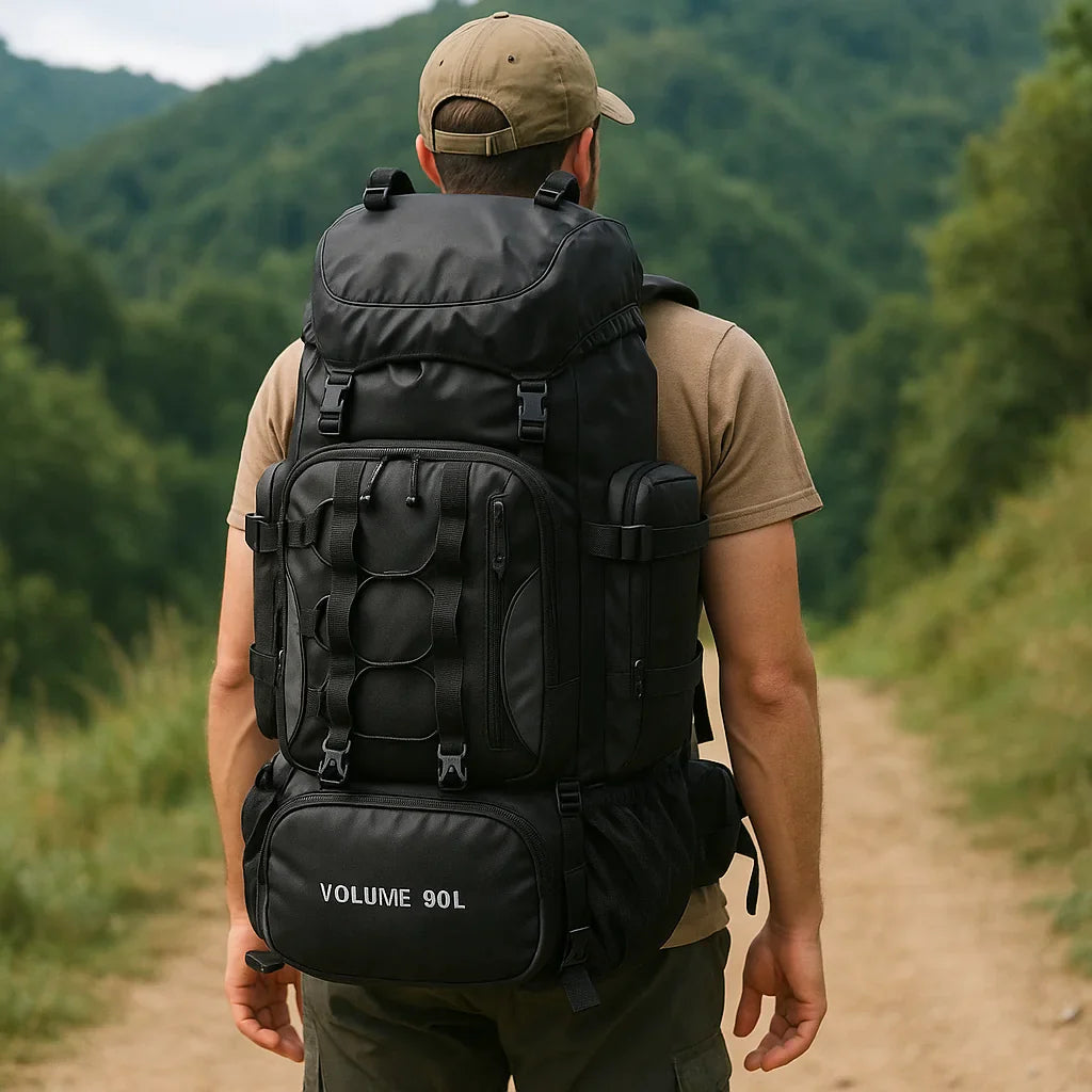 90L Waterproof Hiking Backpack - Ultra-Lightweight Travel Pack for Outdoor Adventures & Camping