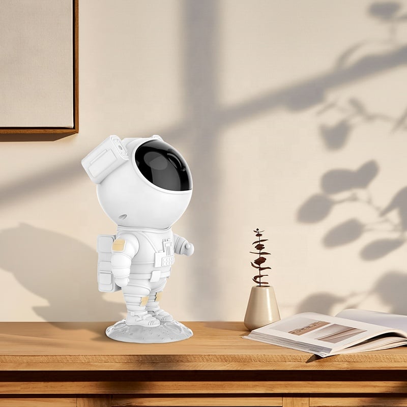 Astronaut Galaxy Projector | 8 Adjustable Nebula Colors & Remote Control for Relaxation and Stargazing