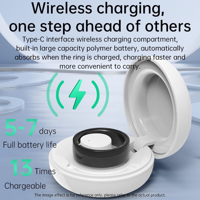 KR001 Health Smart Ring 5-day Battery Life Sports Heart Rate Blood Oxygen Blood Pressure Sleep Health Tracker