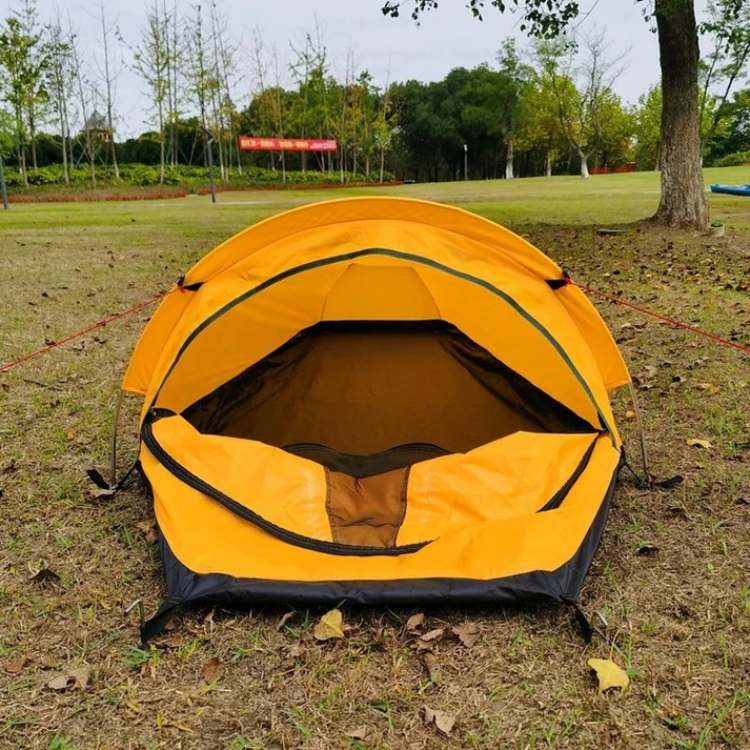 Ultralight Single-Person Camping Tent | Waterproof, Windproof & Ideal for Hikers and Backpackers