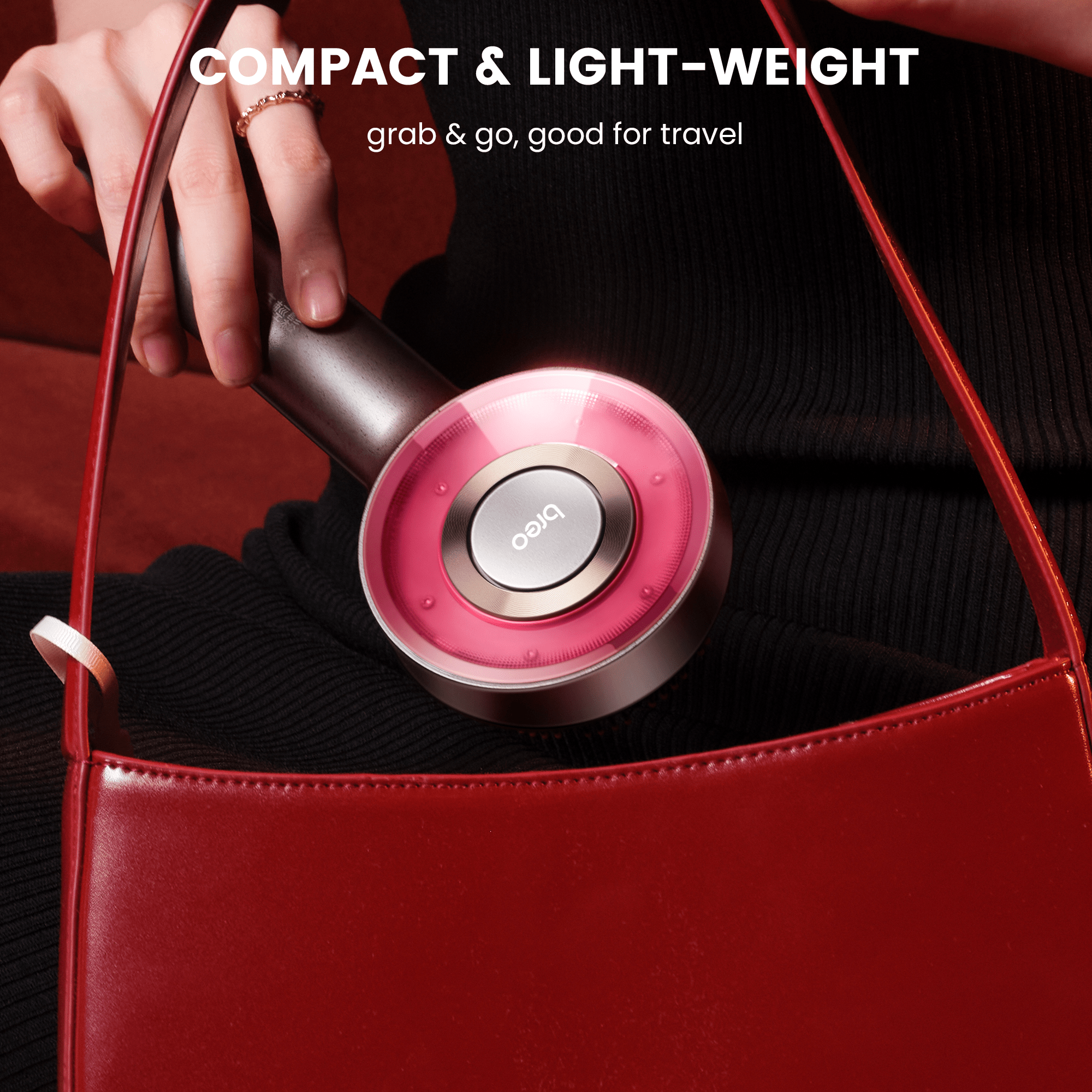 Scalp Massaging Brush with Red Light Therapy | Promotes Hair Growth & Relieves Scalp Tension for Healthier Hair