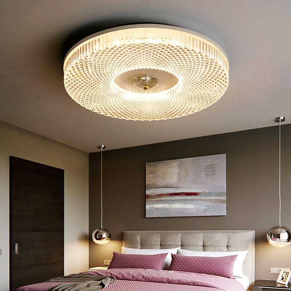 Ultra-Slim LED Ceiling Light | Energy-Efficient, Durable Metal & Acrylic Design for Living Room, Bedroom & Hallway