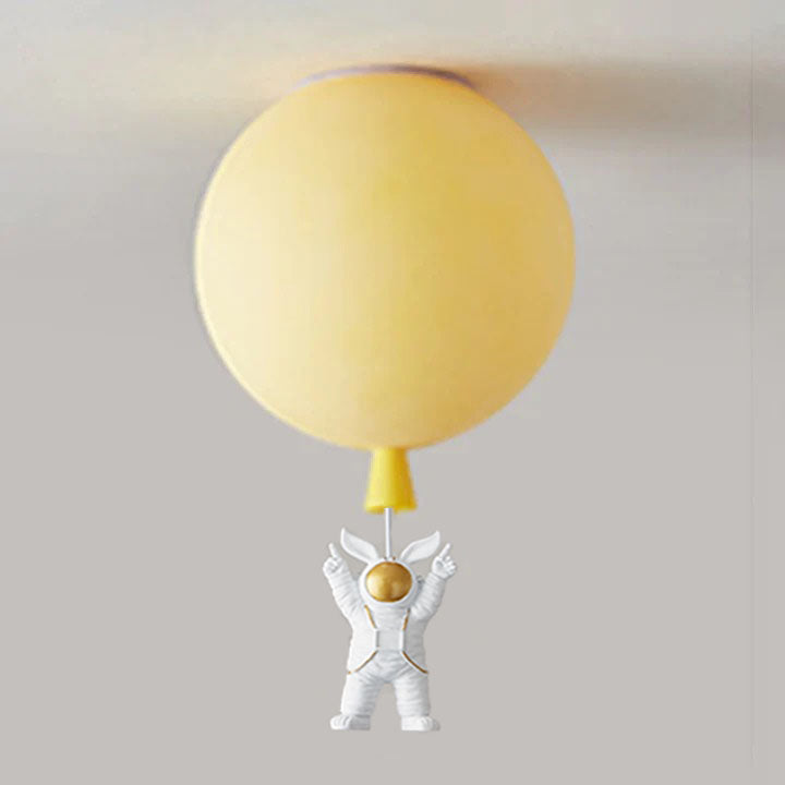 Fateh Modern Moon/Astronauts LED Ceiling Lamp of Acrylic