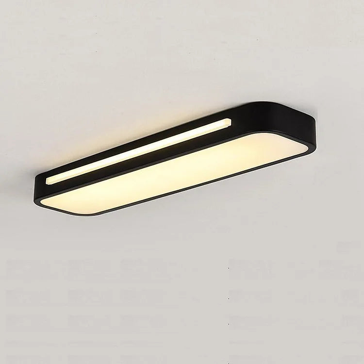 LED Ceiling Light Fixture - Nordic Minimalist Design - Long Linear Light for Modern Home & Office Spaces