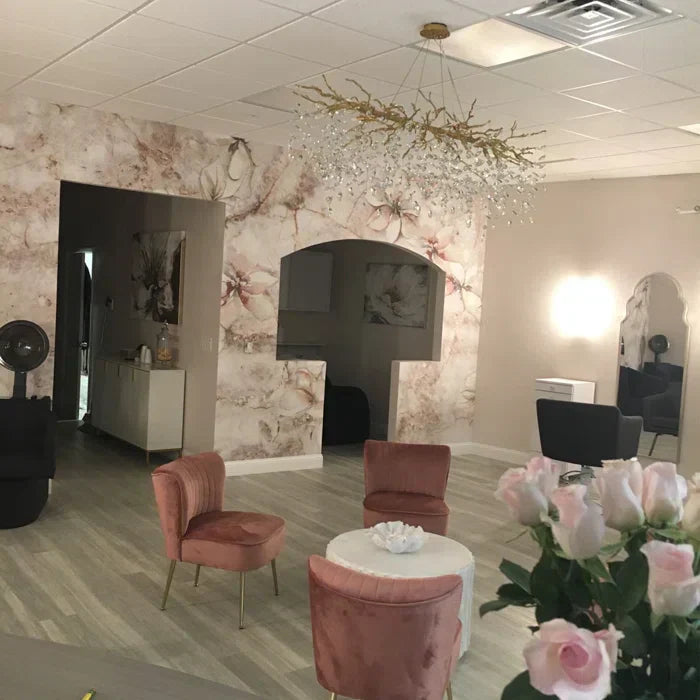 French Style Crystal Chandelier with Branch Design for Living Room & Dining Room Lighting