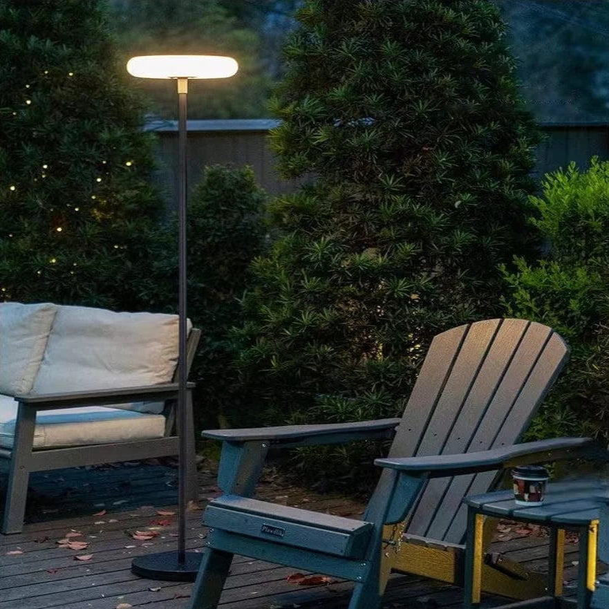 Solar Outdoor Adjustable Lamp with LED Light - Waterproof Garden Lighting for Pathway, Patio, and Yard Use
