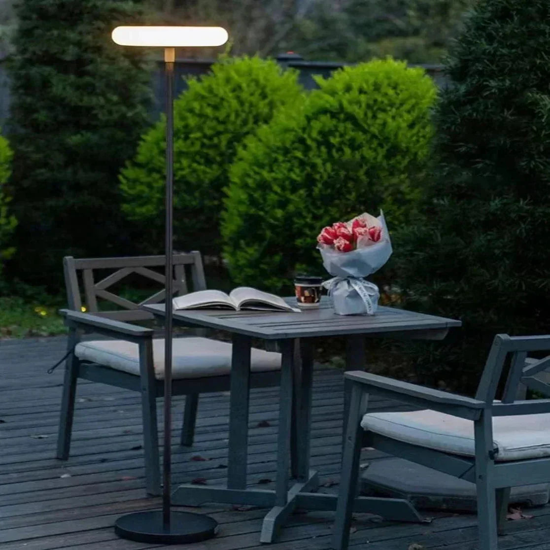 Solar Outdoor Adjustable Lamp with LED Light - Waterproof Garden Lighting for Pathway, Patio, and Yard Use