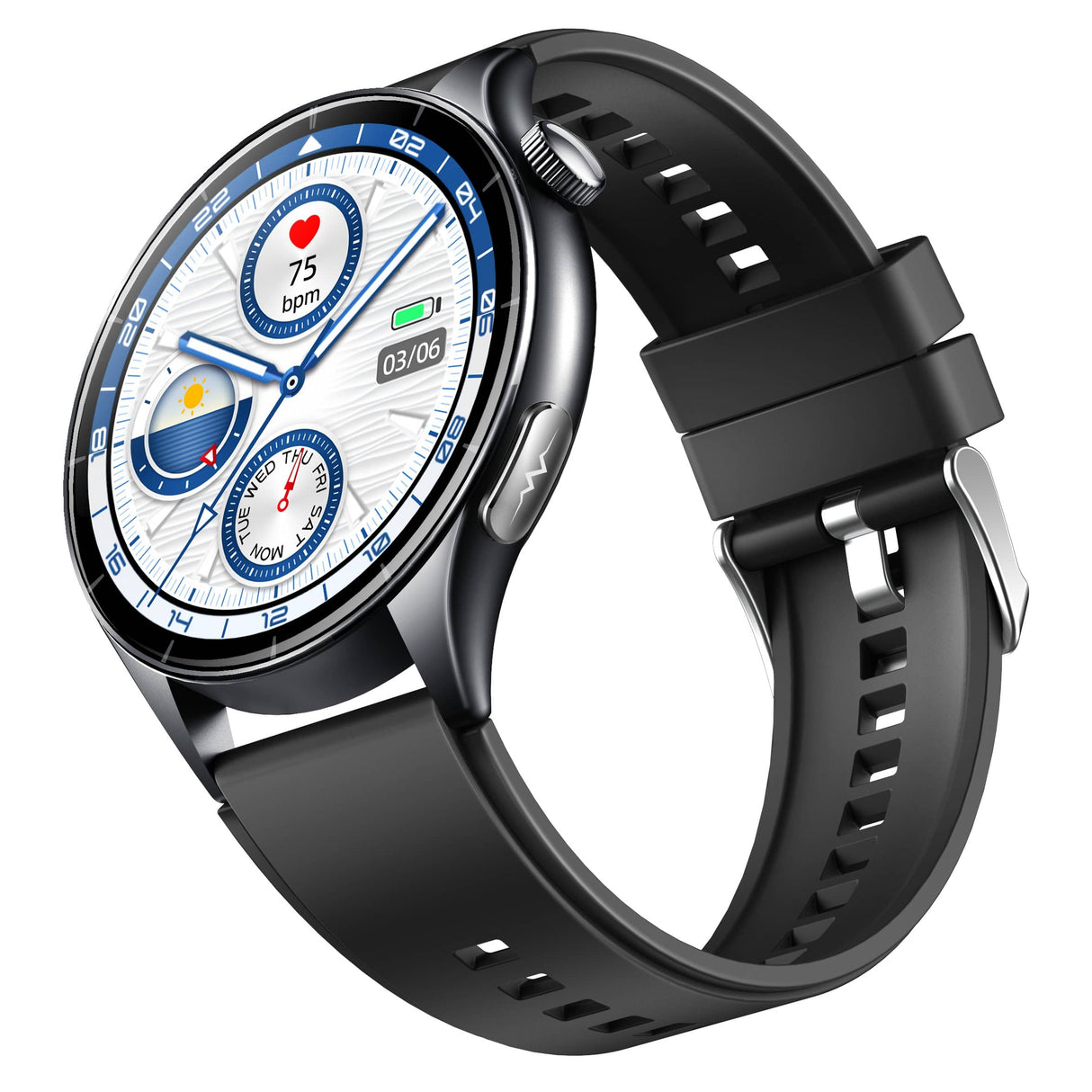 PH458 Ultra-thin ECG Heart Rate Blood Pressure Suga Pro Monitoring High-End Health Smart Watch