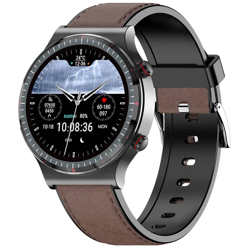G08 Professional High-End ECG/EKG Blood Pressure Heart Rate Monitoring Smart Watch