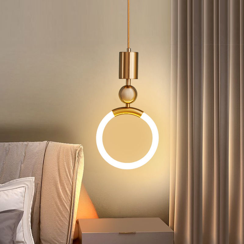 LED Pendant Light Fixture - Nordic Design with Simple Style - Ideal for Dining Room, Kitchen, and Living Room Lighting