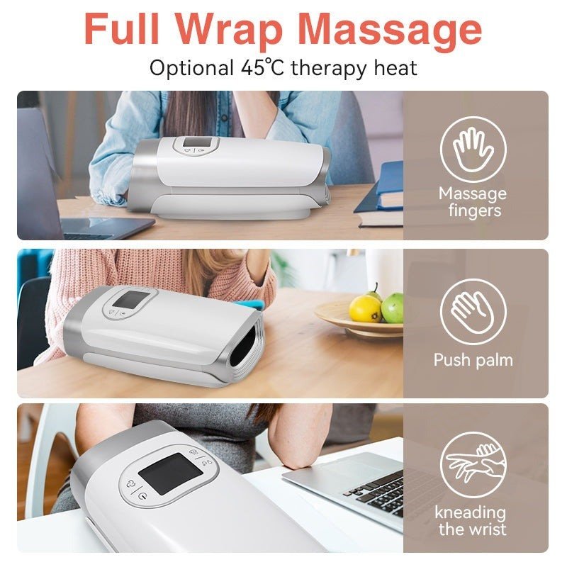 Electric Hand Massager with Compression – Relief for Arthritis & Hand Pain