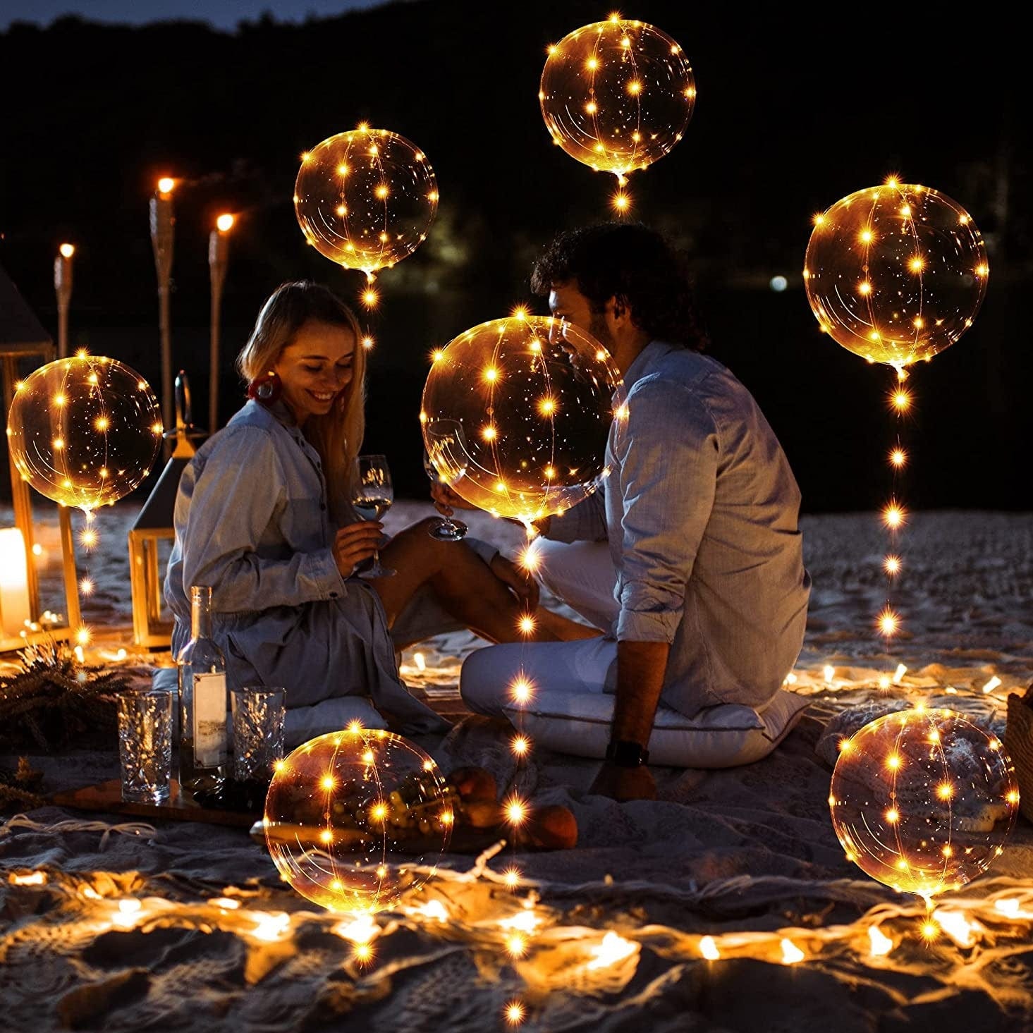 LED Light Party Balloons | Ultra-Durable, Customizable & Perfect for Birthdays and Weddings