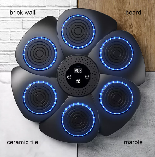 Music Boxing Pad with Targeting Features – Ultimate Punch Machine for Boxing Fitness