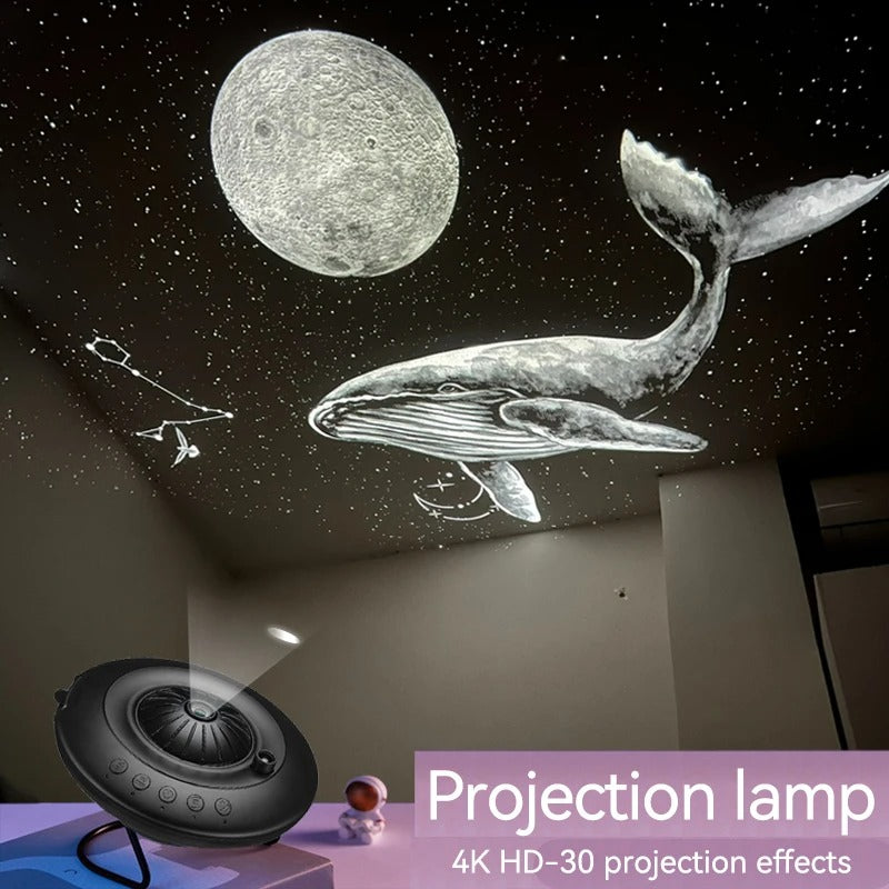 Galaxy Projector with Planetarium Effects for Home Theater, Kids Room, and Night Sky Ambiance