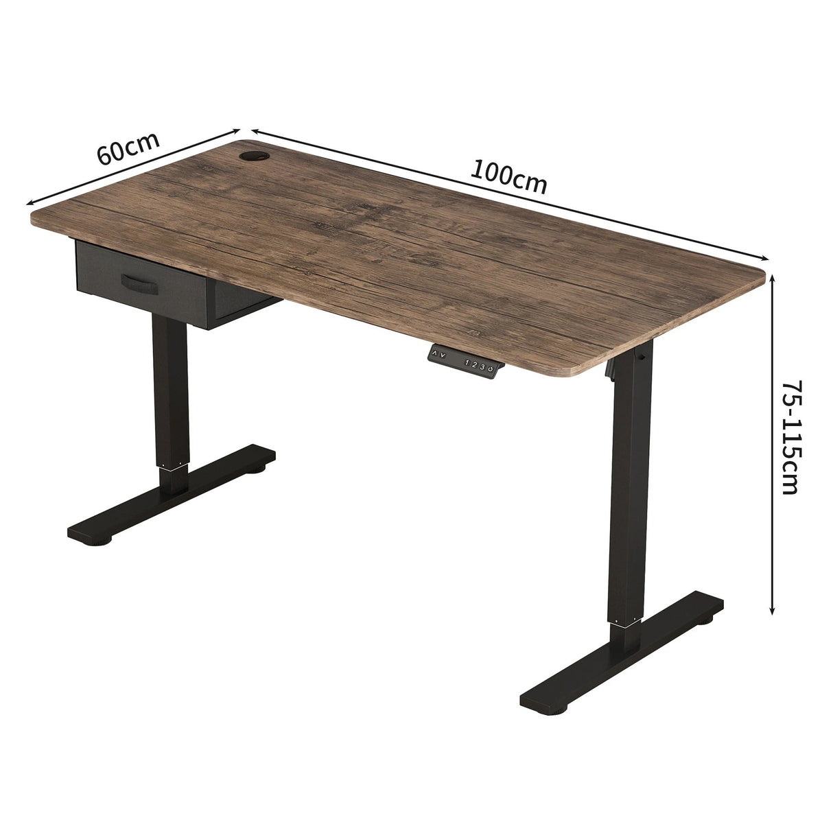 Electric Standing Desk – Height Adjustable Desk for Home Office