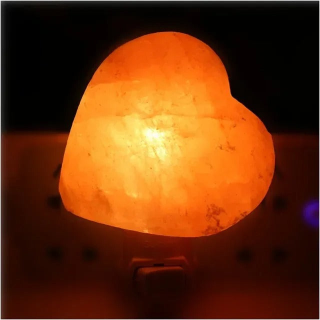 Himalayan Salt Lamp Natural Crystal Light for Home Decor & Wellness - Release Negative Ions Bedroom