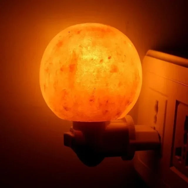 Himalayan Salt Lamp Natural Crystal Light for Home Decor & Wellness - Release Negative Ions Bedroom