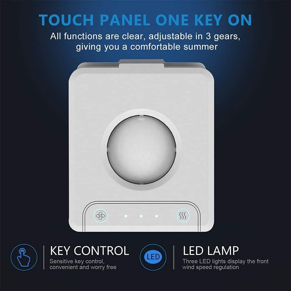 Portable Air Conditioner Fan - Compact Personal Cooling Device for Home, Office, and Outdoor Use