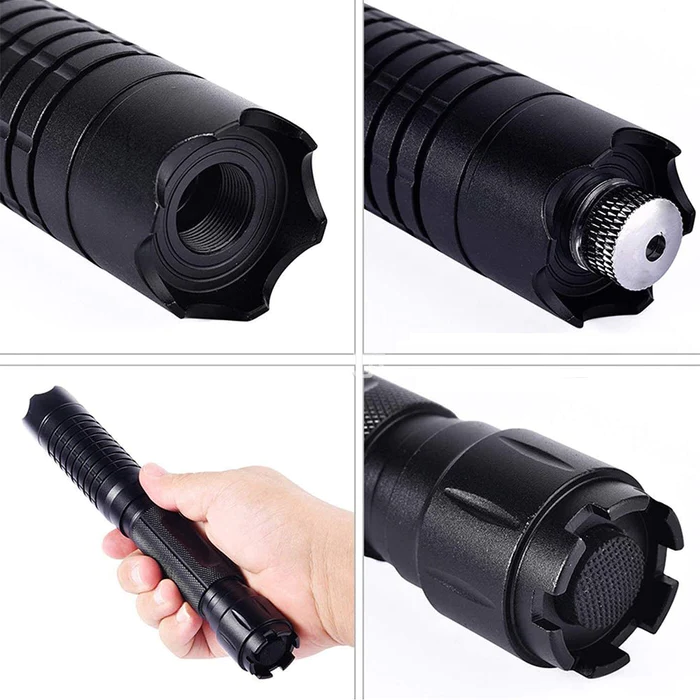 Tactical Laser Torch | High-Intensity, Waterproof & Ideal for Camping, Hiking, and Outdoor Adventures