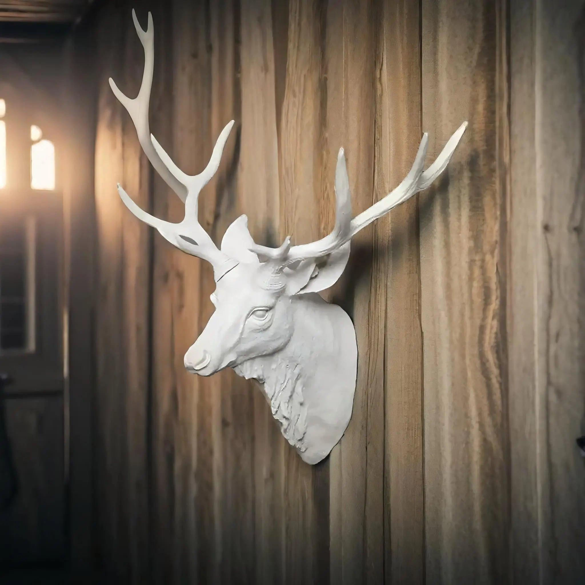MysticHorn™ | Majestic Deer Head Wall Decor | Rustic Antler Design for Cabin & Lodge Home Decor