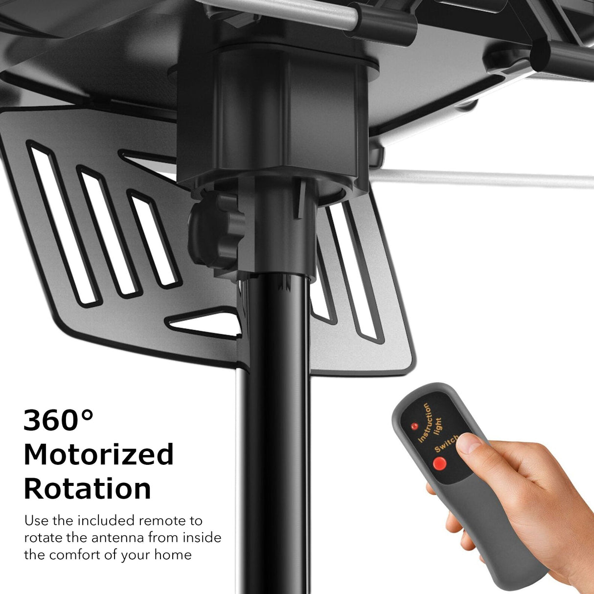 Long-Distance Outdoor Antenna - 900 Mile Range
