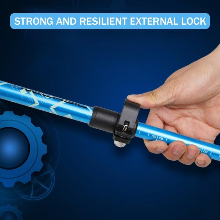 Ergonomic Trekking Poles | Ultra-Light, Adjustable & Anti-Slip Grips for Hiking, Trekking & Backpacking Adventures