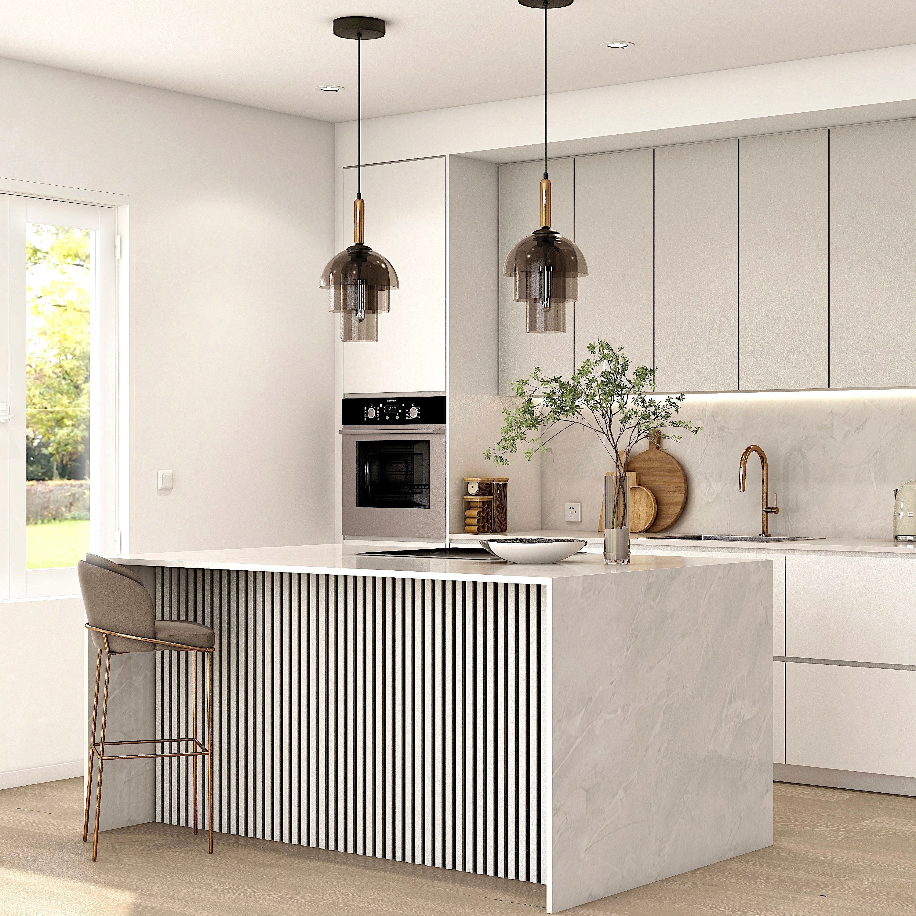 Acoustic Wooden Color Wall Slat Panel