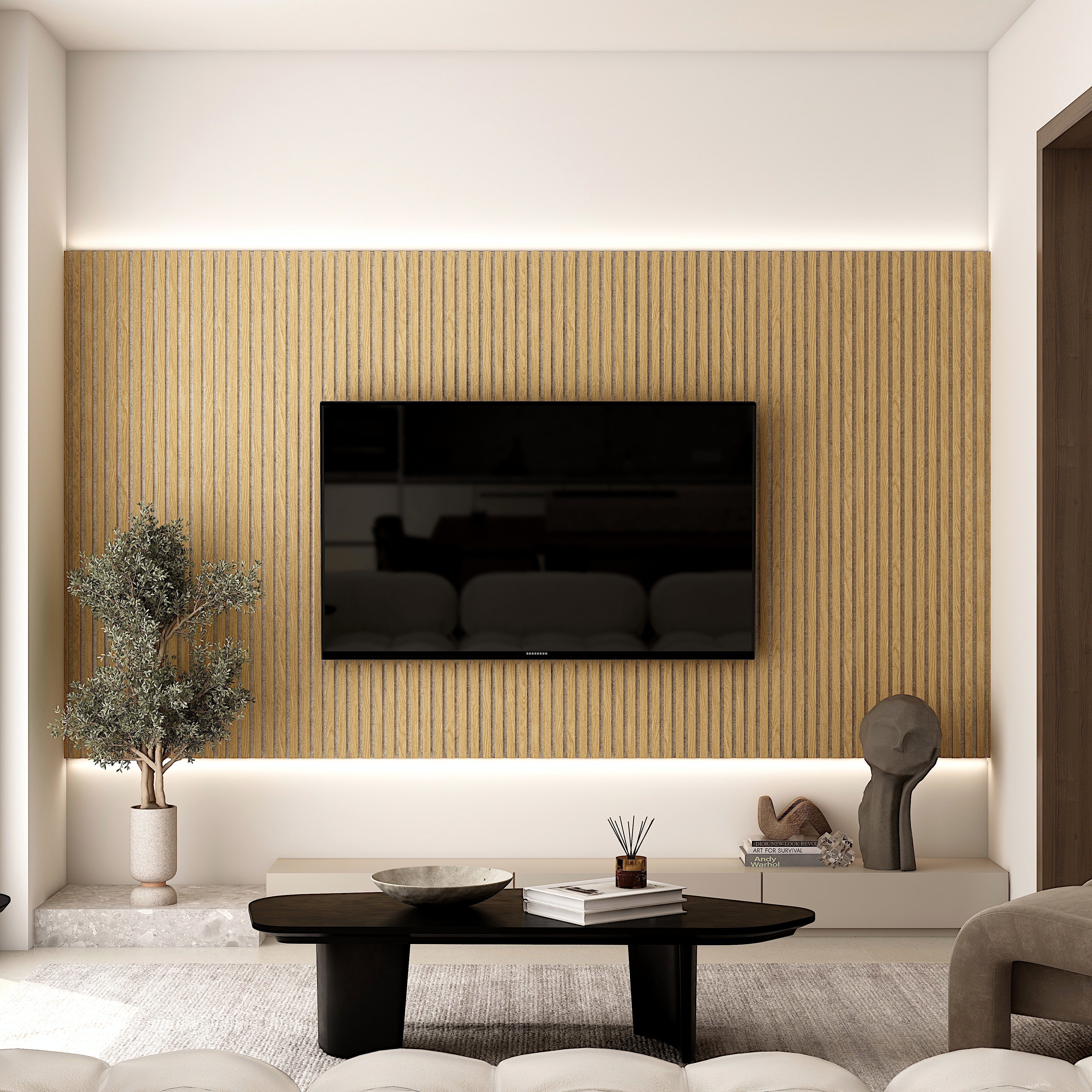 Acoustic Wooden Wall Slat Panel