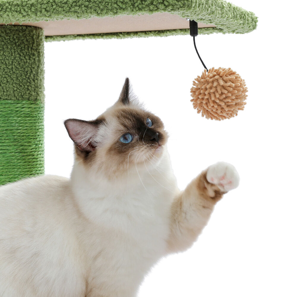 Adjustable Cat Tree Scratching Post - Cat Climbing Tower