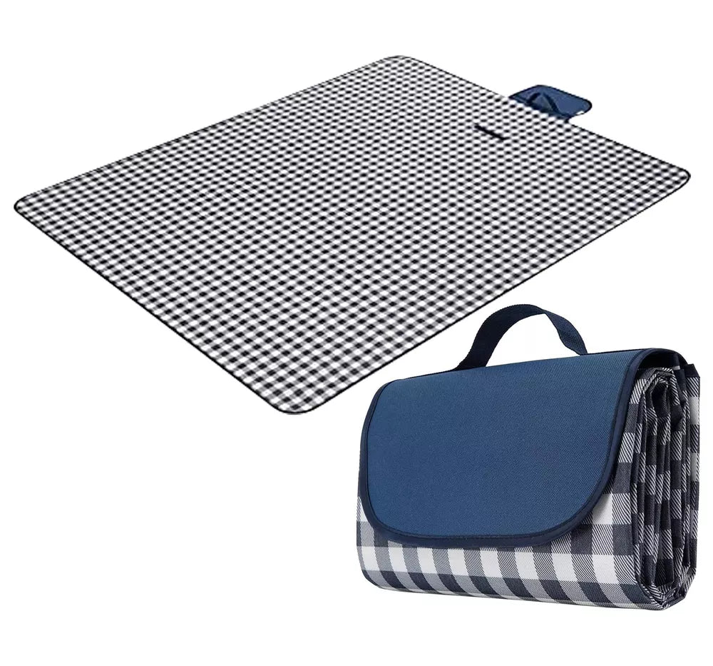 Waterproof XL Outdoor Mat Perfect for Picnics, Camping - 79''x77''