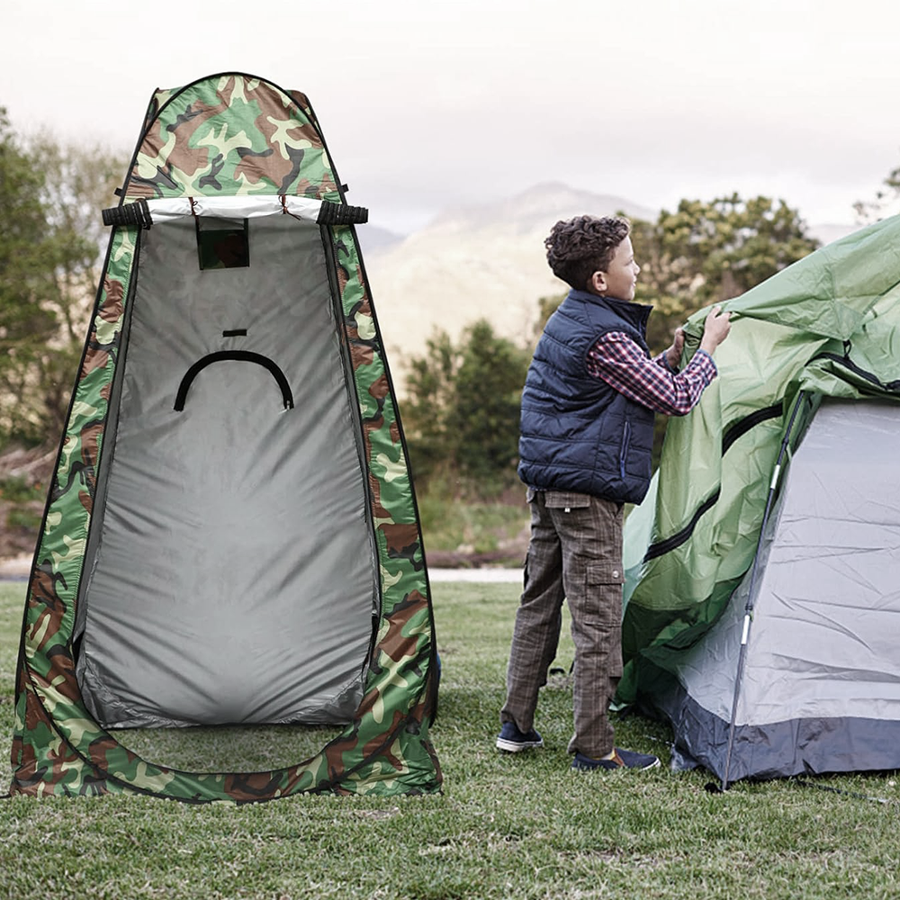 Portable Outdoor Shelter for Camping, Showers, Toilets, and Changing Rooms