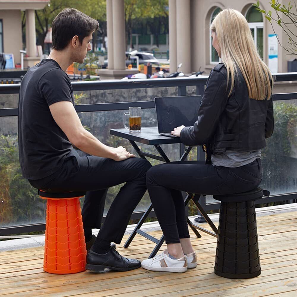 Telescopic Camping Stool - Portable Outdoor Chair for Fishing and Camping