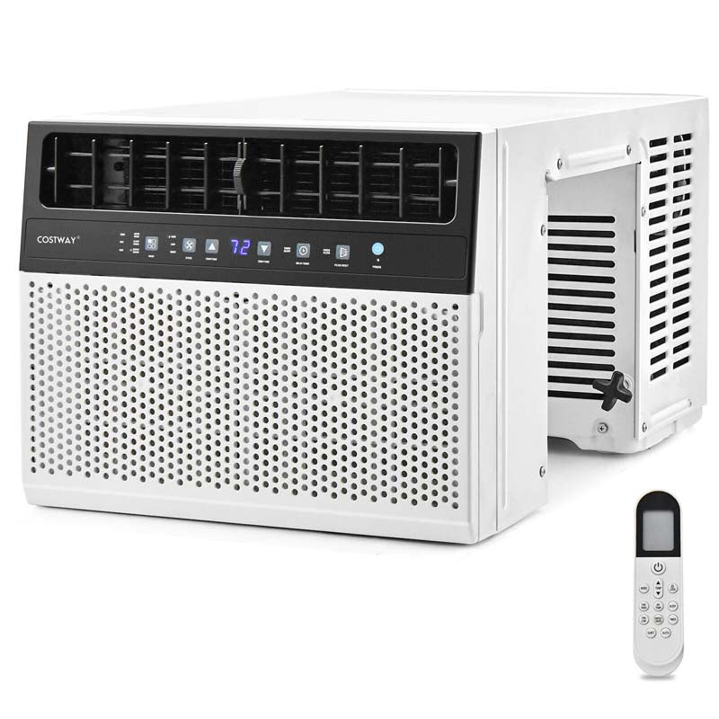 12000 BTU Ultra Quiet Window Air Conditioner U-Shaped Window AC Units Over the Sill AC Units with Energy Saver Modes