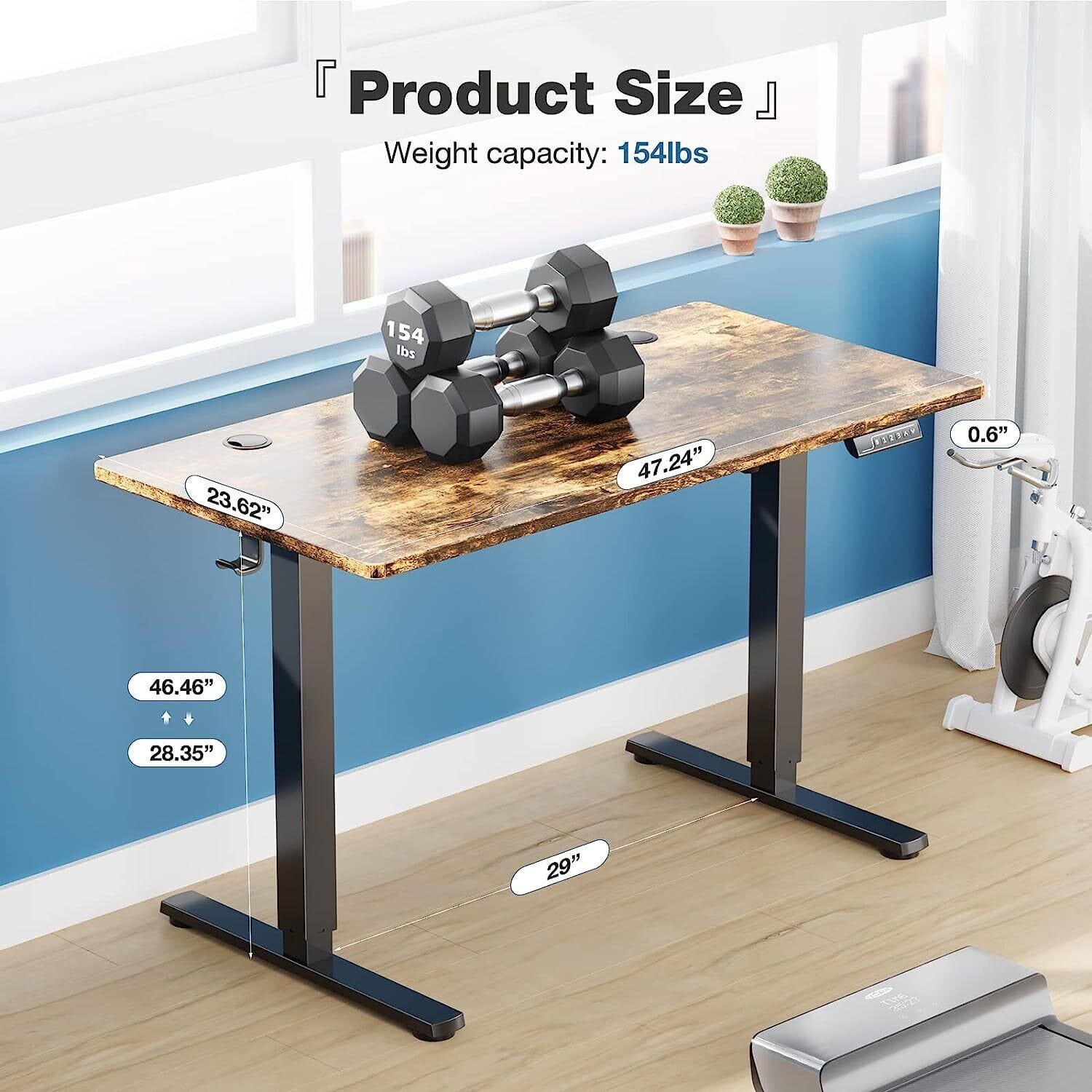Electric Standing Desk - #2024 Upgraded Height Adjustable Desk