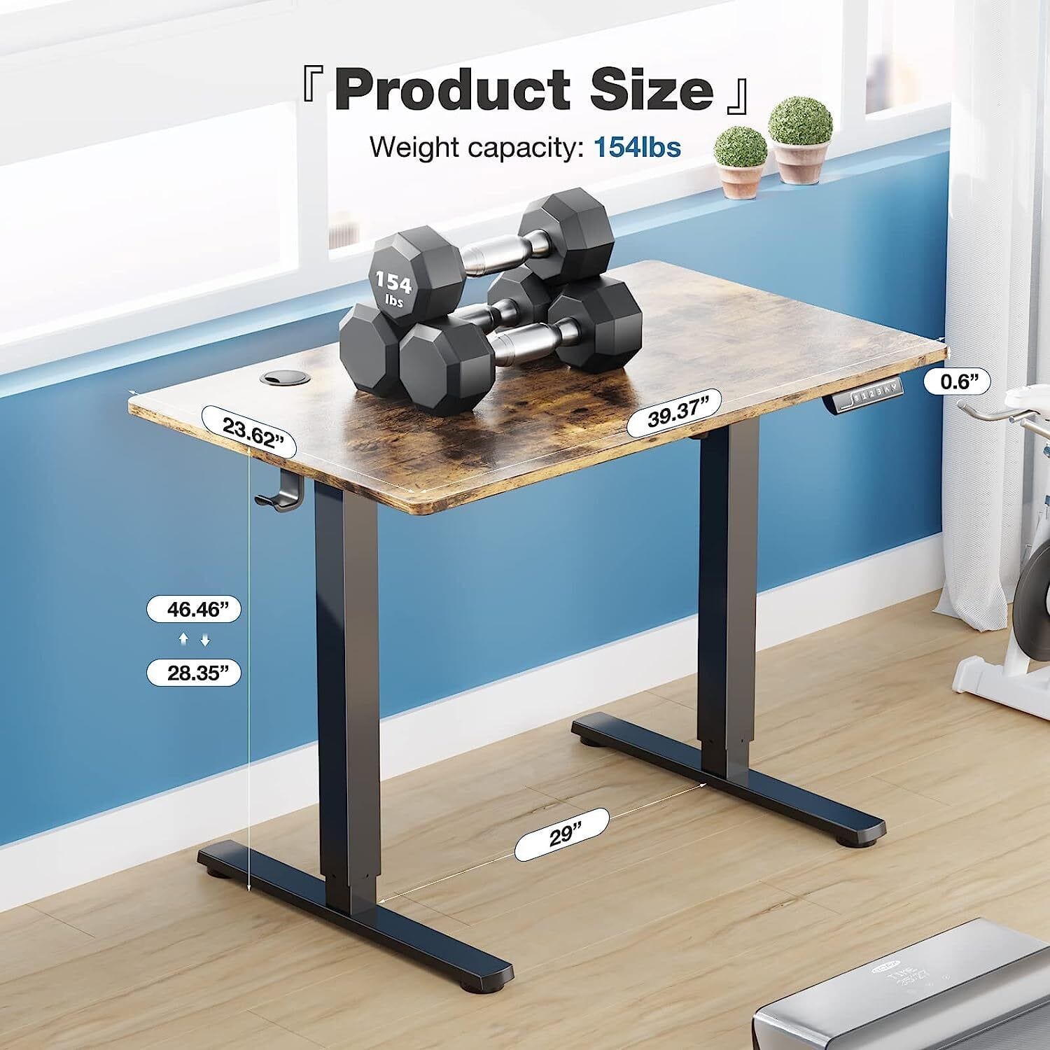 Electric Standing Desk - #2024 Upgraded Height Adjustable Desk