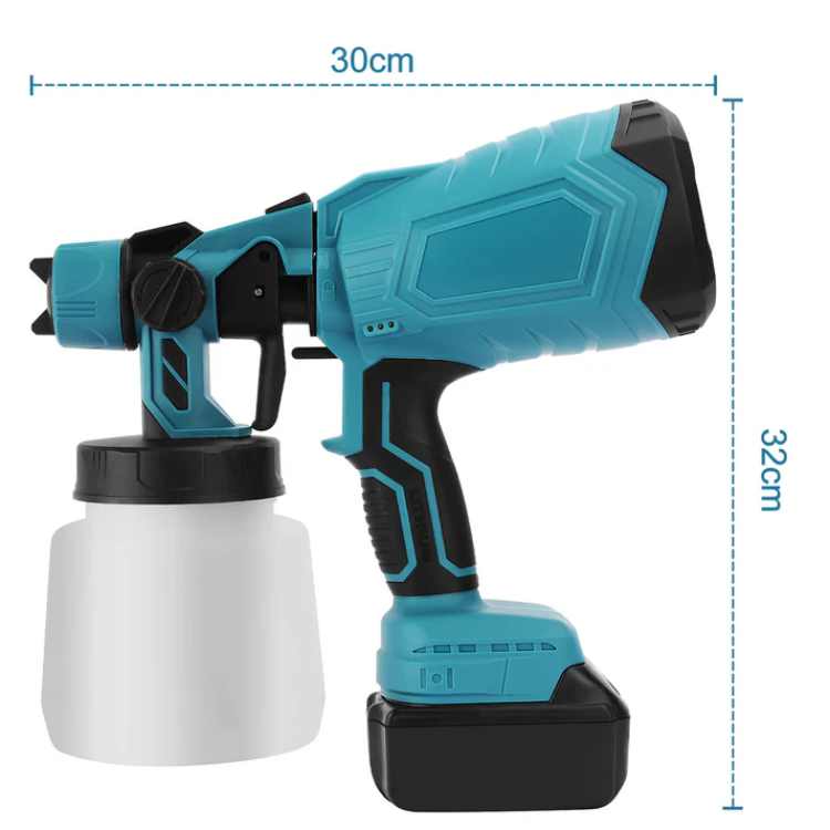 Cordless Paint Sprayer | PrecisionFlow Atomization, Ultra-Fine Spray Patterns for Home Projects and DIY Tasks