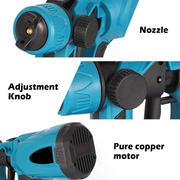 Cordless Paint Sprayer | PrecisionFlow Atomization, Ultra-Fine Spray Patterns for Home Projects and DIY Tasks